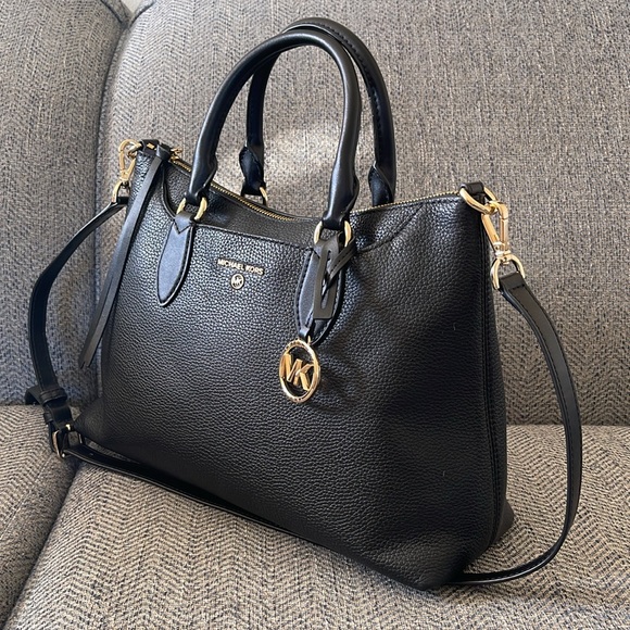 MICHAEL KORS AUSTEN SMALL SATCHEL HANDBAG - Picture 6 of 16